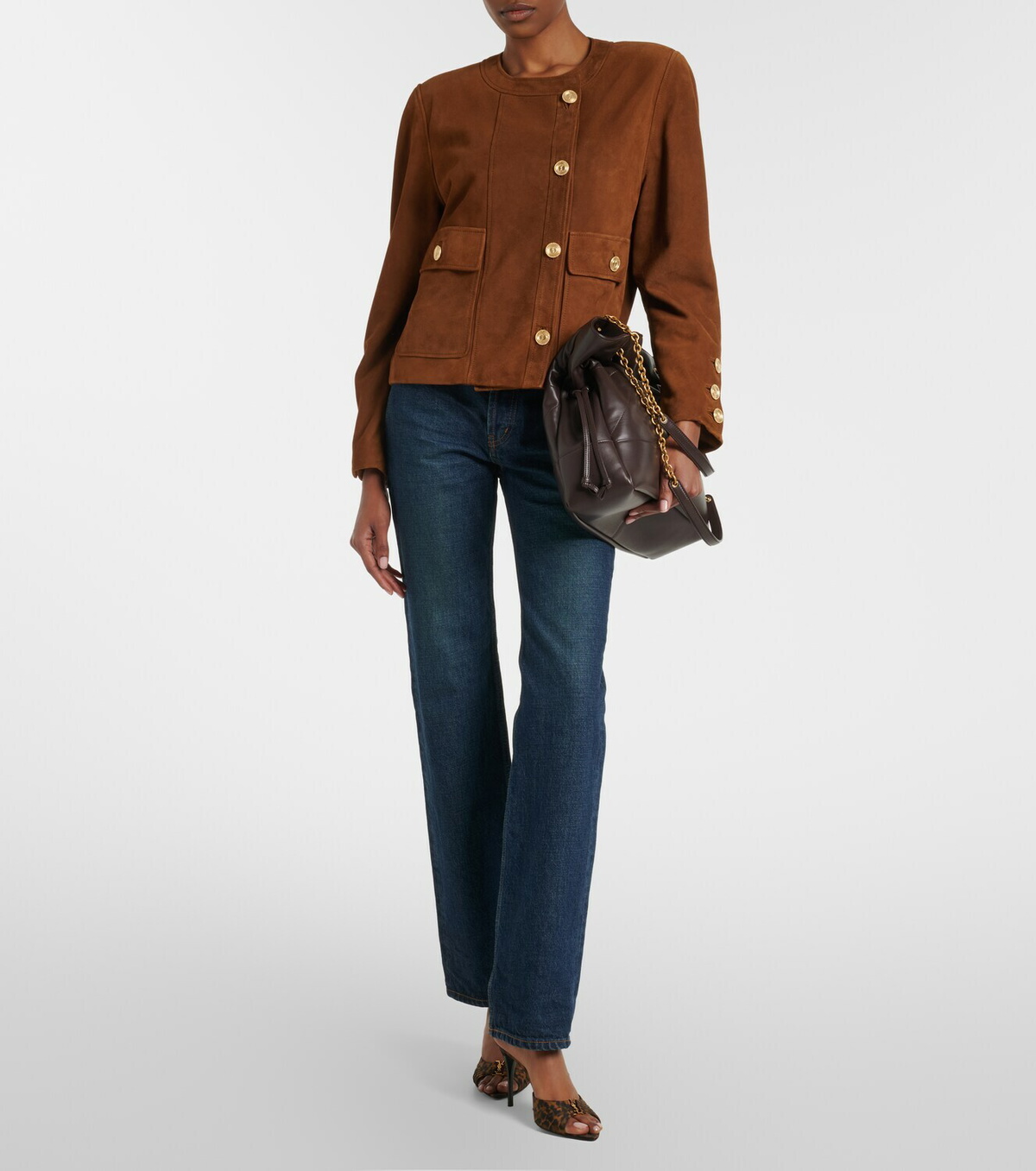 Saint Laurent Suede jacket