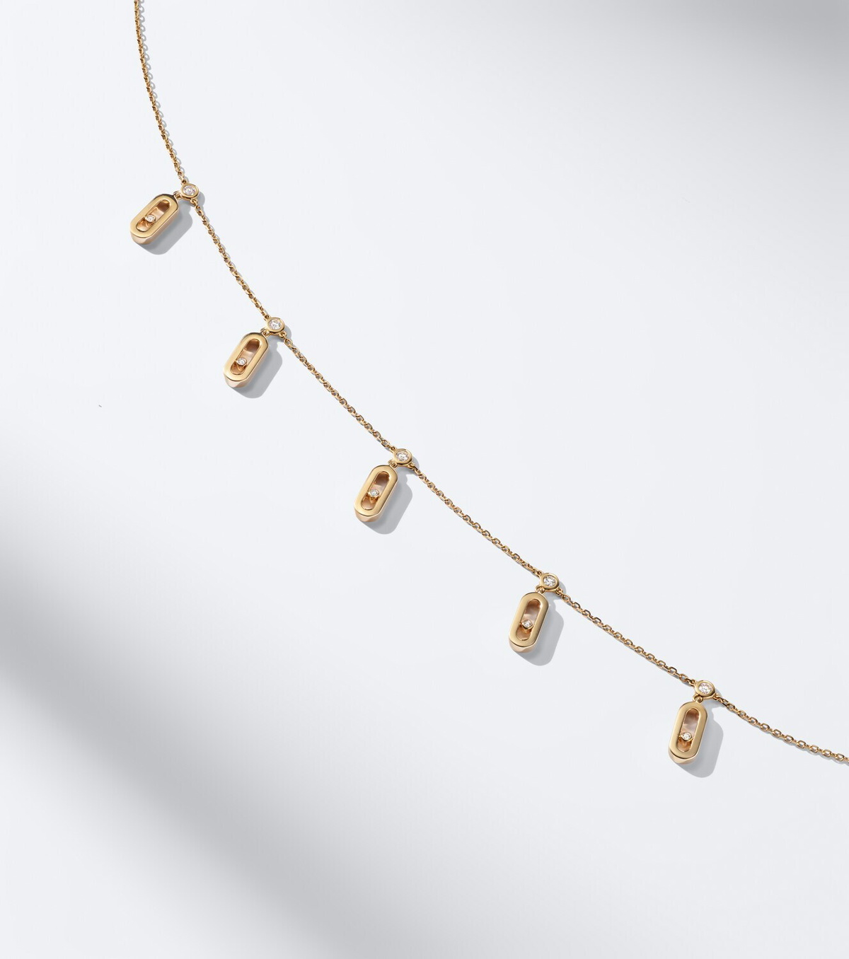Messika Move Uno 18kt gold choker with diamonds