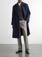 Paul Smith - Double-Breasted Wool-Twill Coat - Blue