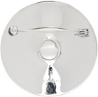 Panconesi Silver Lamina Diamanti Brooch