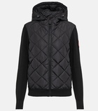 Canada Goose - HyBridge® down-paneled wool hoodie