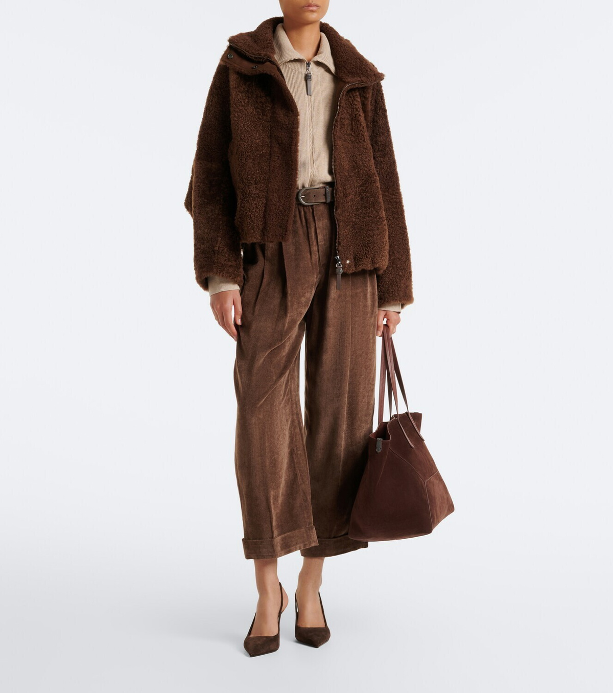 Brunello Cucinelli Shearling jacket