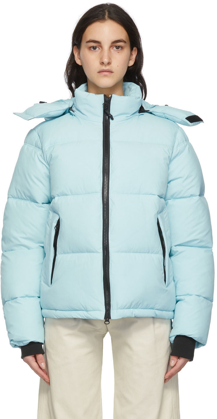 The Very Warm Blue Puffer Jacket
