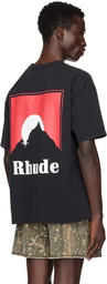 Rhude SSENSE Exclusive Black Moonlight T-Shirt