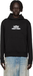 Kenzo Black Kenzo Paris 'KENZO Happy Tiger' Embroidered Hoodie