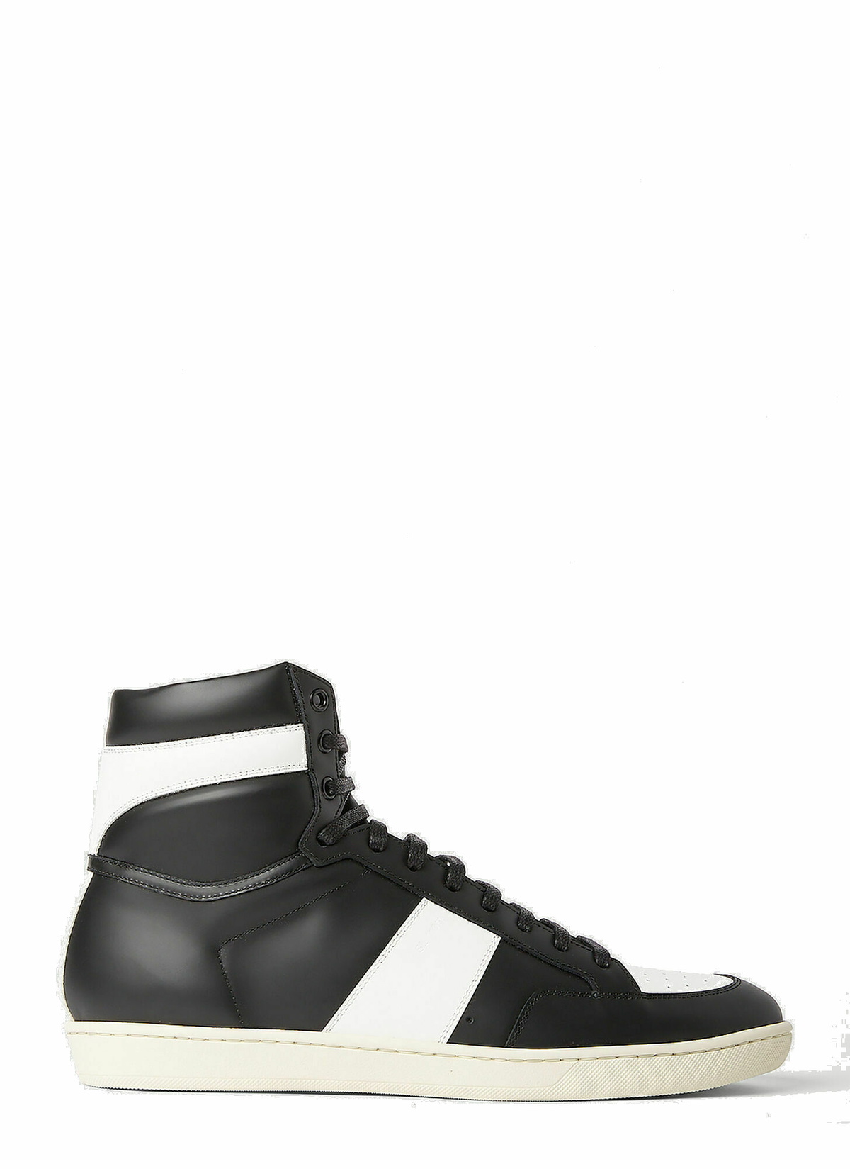 SL 10H Sneakers in Black Saint Laurent