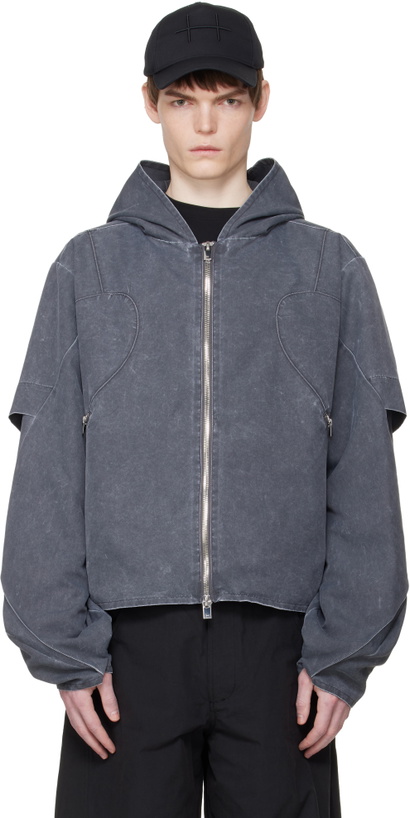 Photo: HELIOT EMIL Gray Crinis Jacket