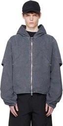 HELIOT EMIL Gray Crinis Jacket