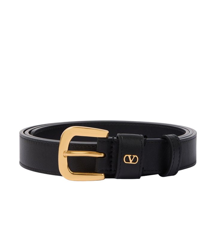 Photo: Valentino Garavani VLogo leather belt