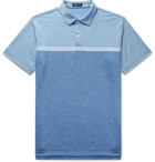 Peter Millar - Walker Striped Stretch-Jersey Polo Shirt - Blue