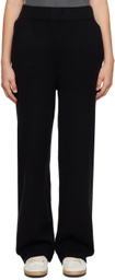 Golden Goose Black Wide-Leg Lounge Pants