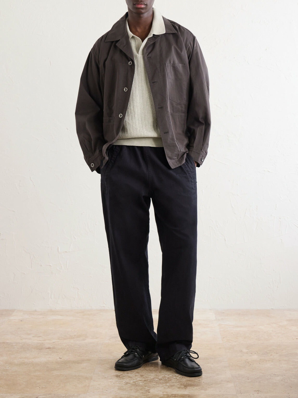 Sunspel - Vintage Cotton-Mesh Polo Shirt - Neutrals