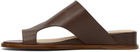 Gabriela Hearst Brown Medici Sandals