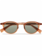 Eyevan 7285 - Round-Frame Acetate and Silver-Tone Sunglasses