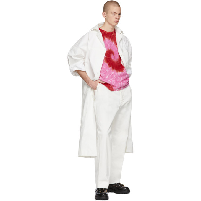 Kwaidan Editions SSENSE Exclusive White Oversized Lab Coat