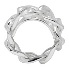 Maison Margiela Silver Chain Ring