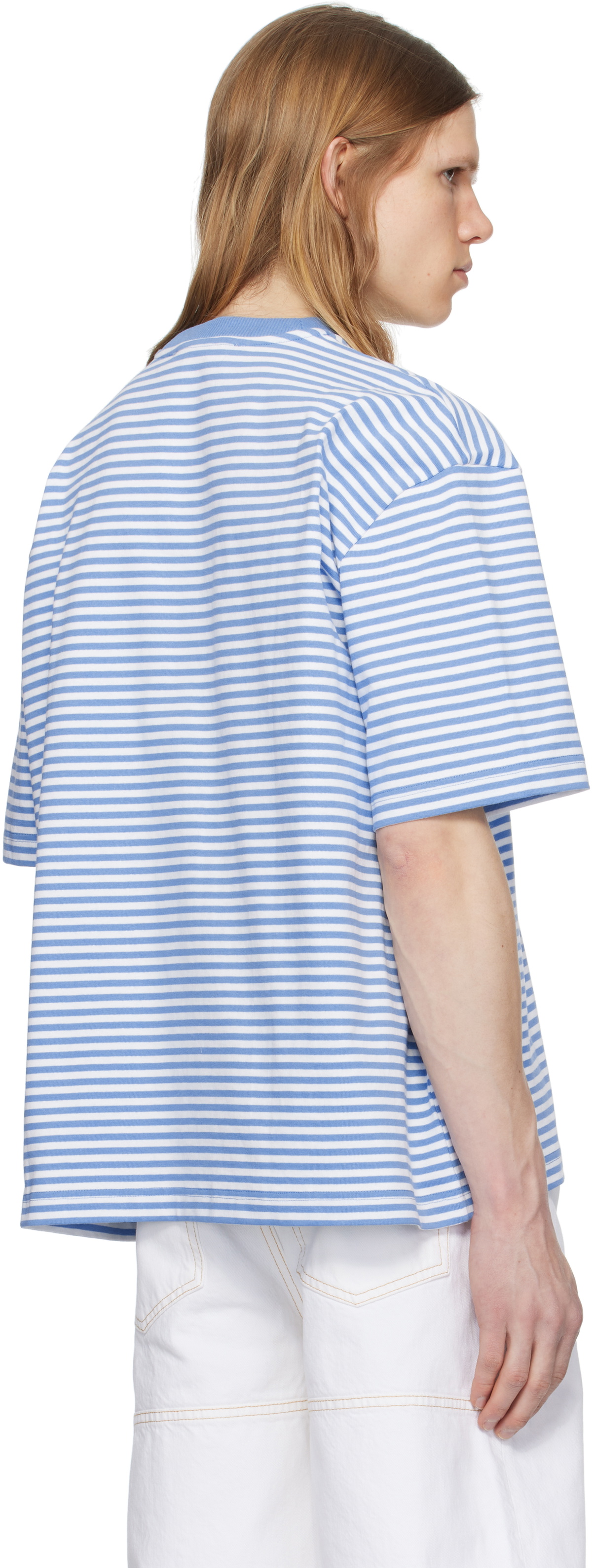 SUNNEI Blue & White Mega Over T-shirt