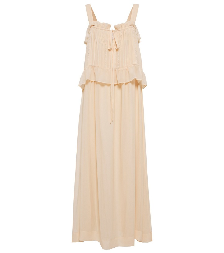 Photo: See By Chloe - Ruffled-trimmed georgette maxi dress