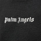 Palm Angels Men's Classic Logo Crew Sweat in Black