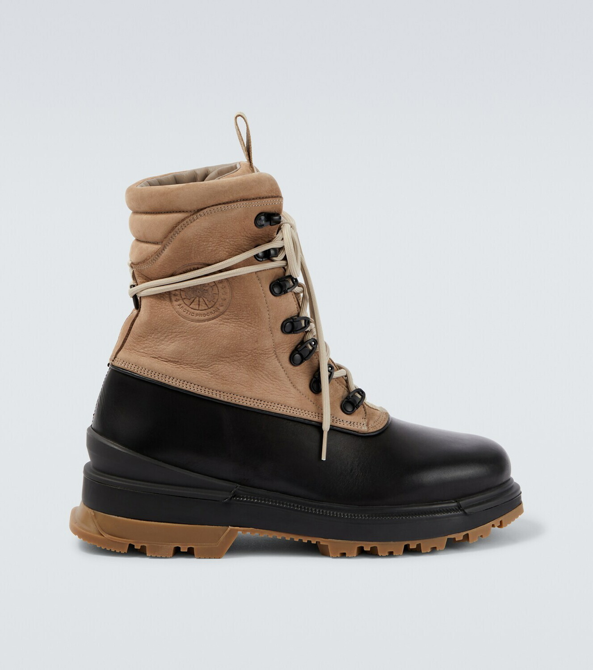 Canada Goose Leo suede and leather ankle boots