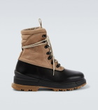 Canada Goose Leo suede and leather ankle boots