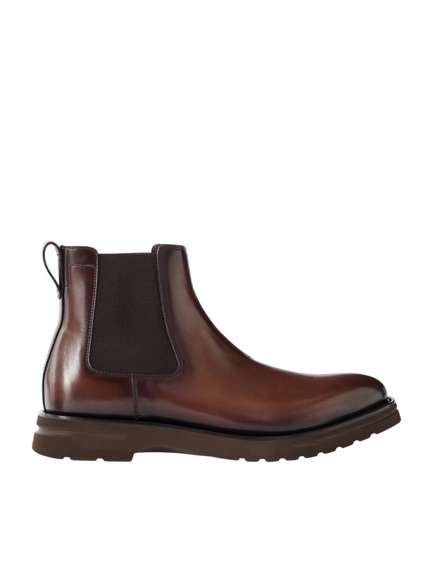 Photo: Berluti - Alessio Leather Chelsea Boots - Brown