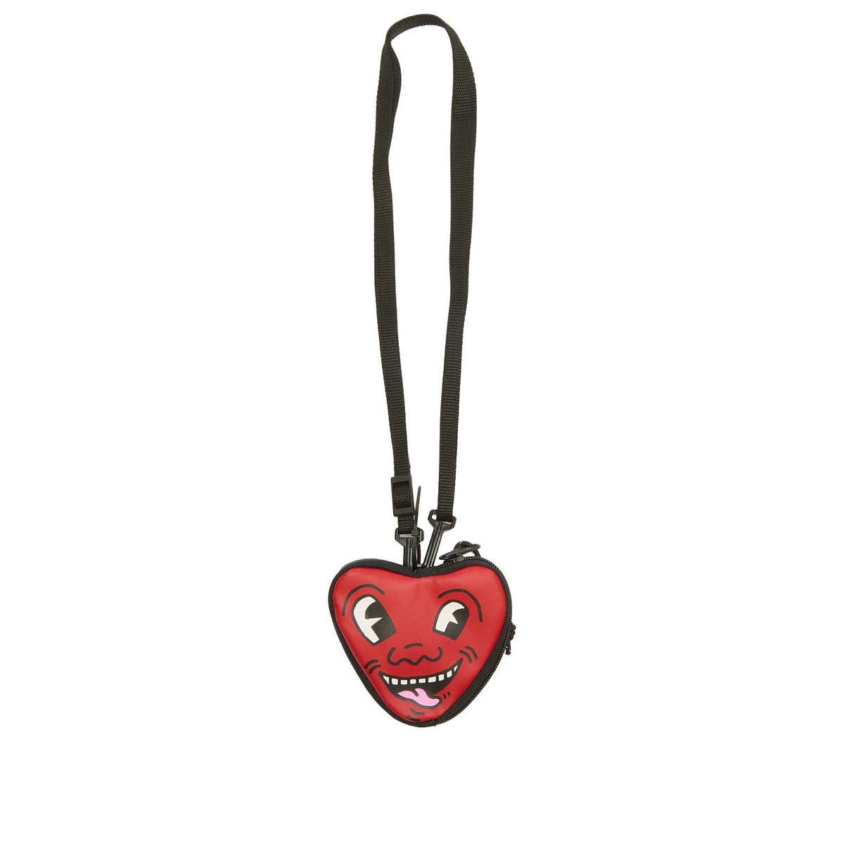 Eastpak x Keith Haring Groupie Heart in Black 