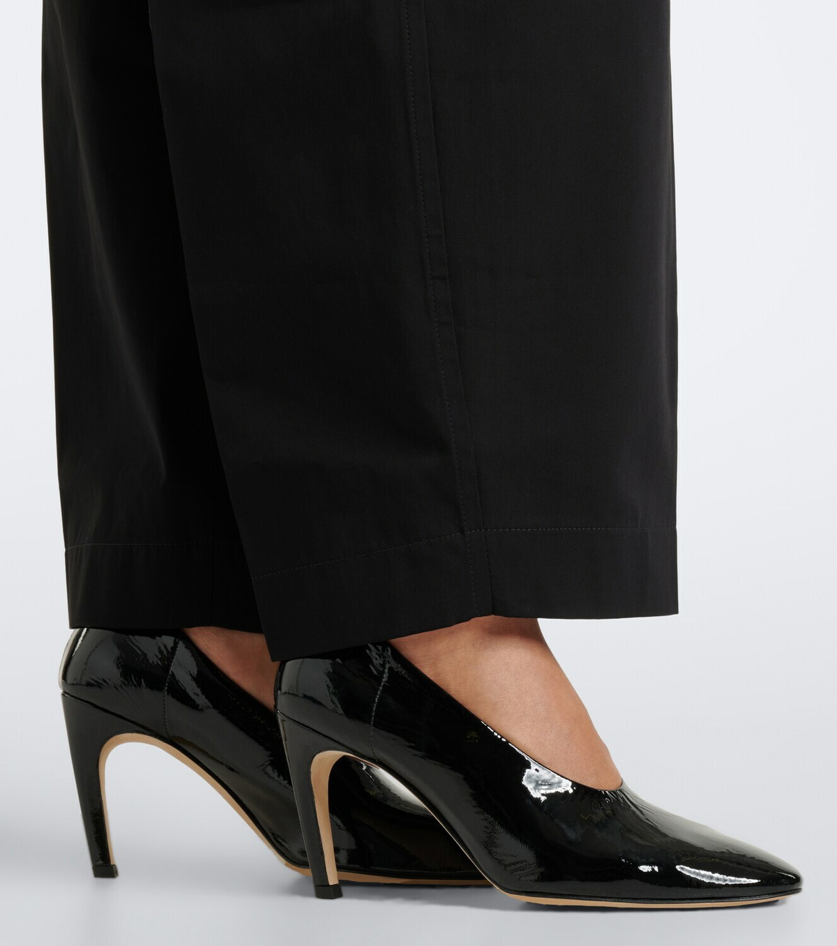 Toteme Slip patent leather pumps