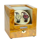 Steinhausen Heritage Burlwood Double Watch Winder SW1803