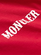 Moncler Genius - Fragment Printed Cotton-Jersey T-Shirt - Red