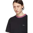 Noah NYC Black Wave Collar T-Shirt