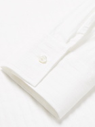 Séfr - Millie Striped Wool-Blend Overshirt - White