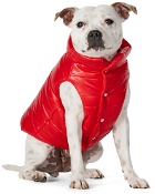Moncler Genius Red Poldo Dog Couture Edition Vest