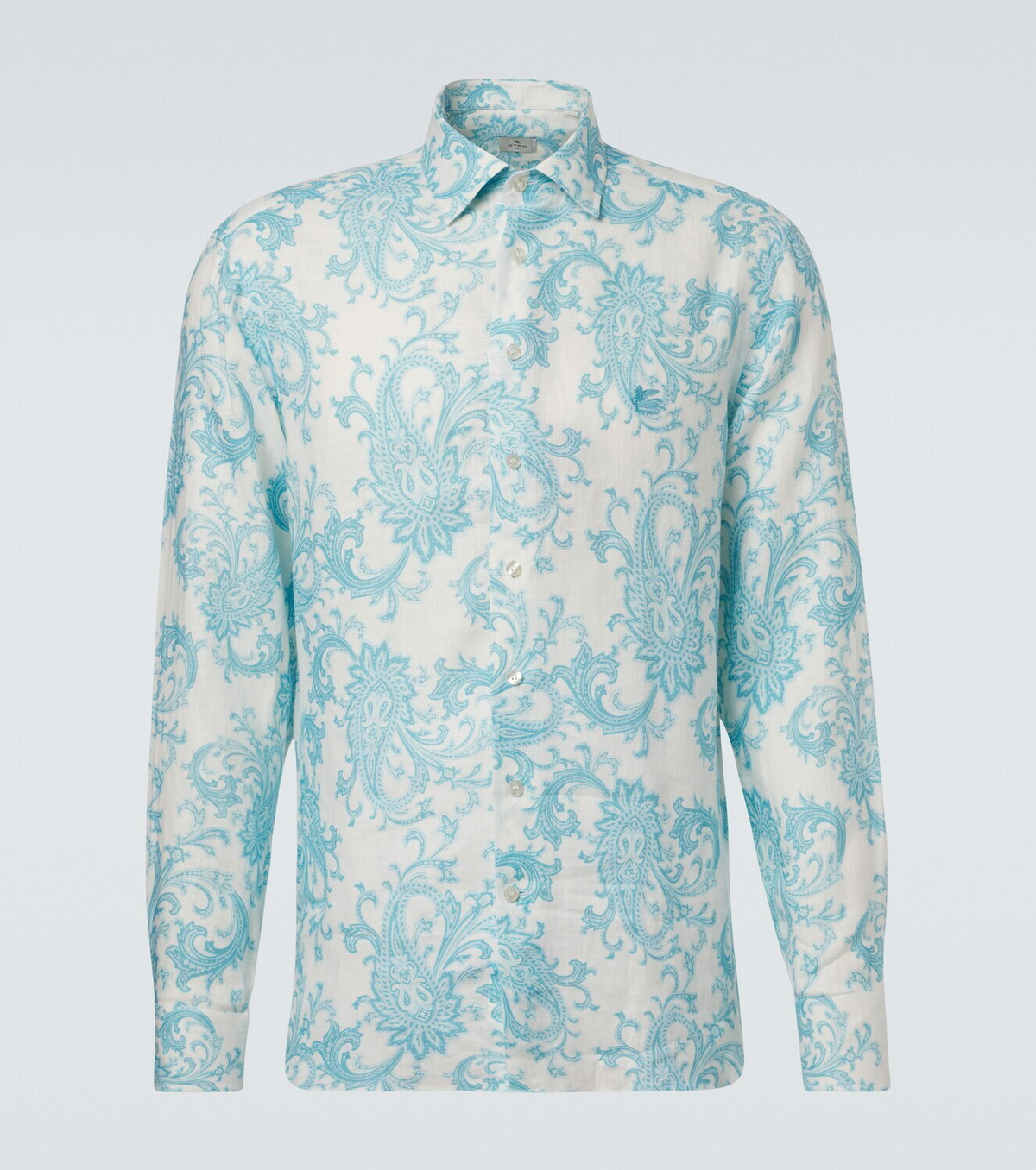 Etro Paisley linen shirt