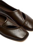 Hereu Petra 2 Leather Flats Brown