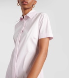 Tod's Cotton-blend shirt dress