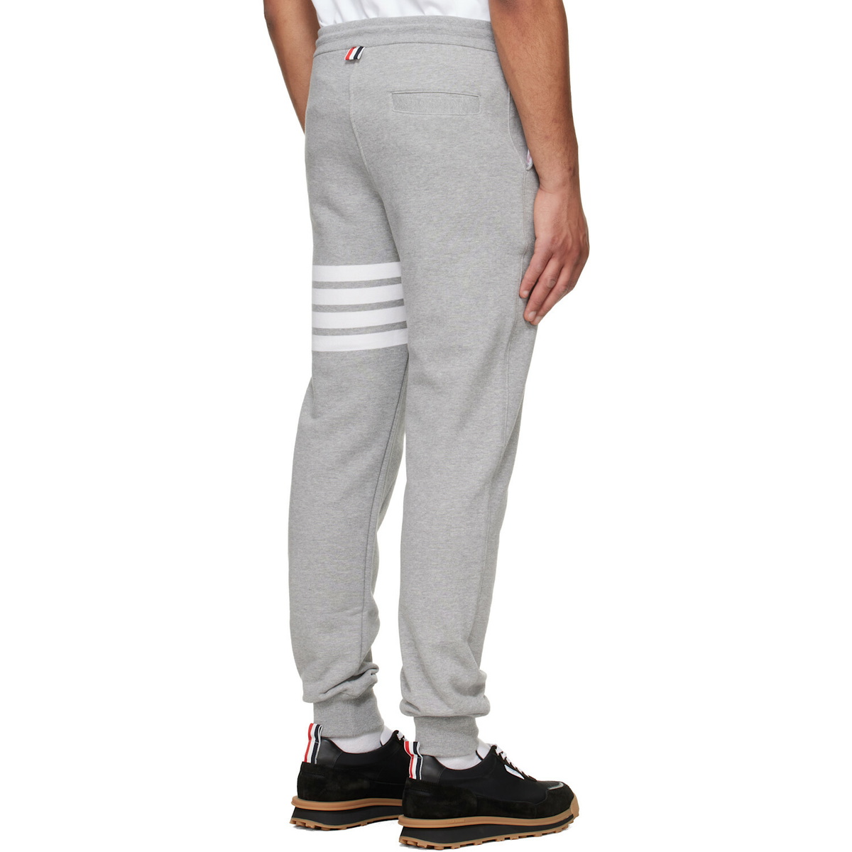 Thom Browne Gray Classic Loopback 4-Bar Sweatpants