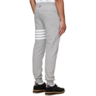 Thom Browne Gray Classic Loopback 4-Bar Sweatpants