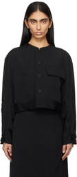 YOHJI YAMAMOTO Black Multi Pocket Jacket