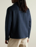 NN07 - Ansel Wool-Blend Felt Jacket - Blue