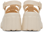 Melissa Beige Megan Heeled Sandals