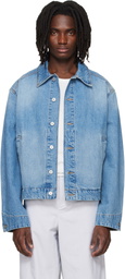 JACQUEMUS Blue 'The Mirada de-Nîmes' Denim Jacket