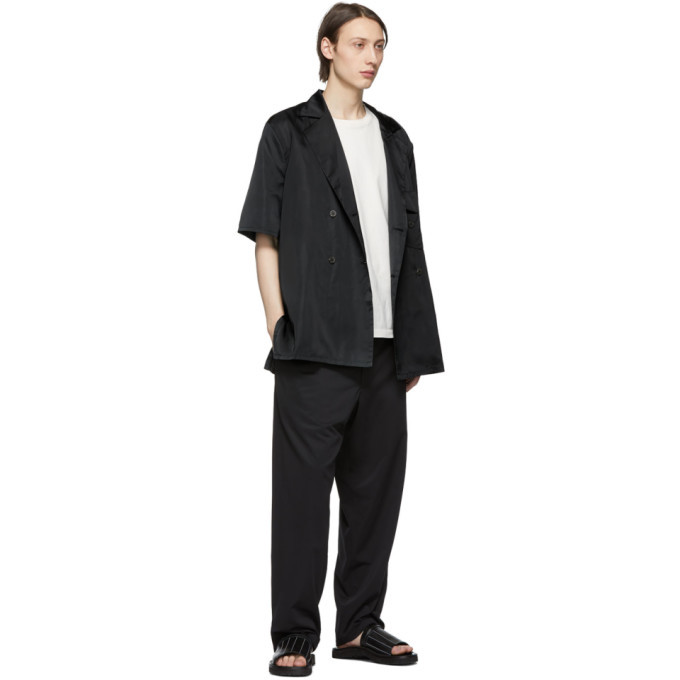 LHomme Rouge Black Tent Boy Blazer