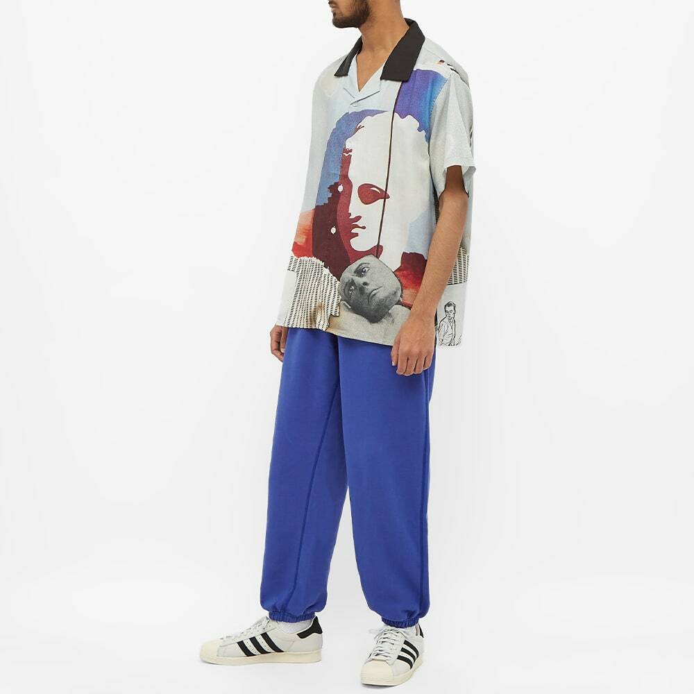 Awake NY Men's College Logo Sweat Pant in Sapphire Awake NY
