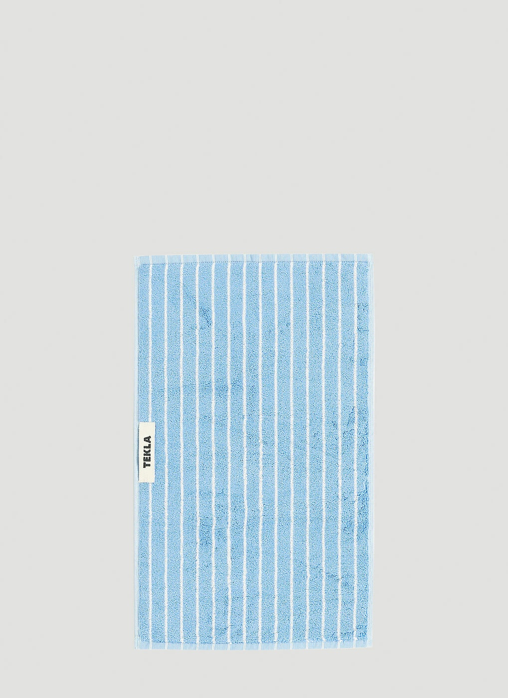 Stone Island logo-print Towel - Blue