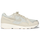 Nike - Fear of God Air Skylon II Leather, Felt and Mesh Sneakers - Gray