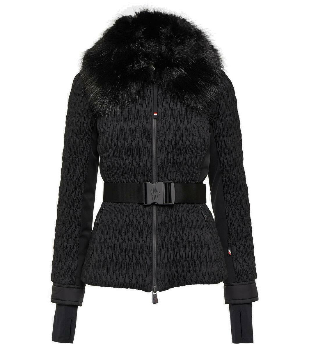 Moncler Grenoble Plantrey faux fur-trimmed ski jacket Moncler Grenoble