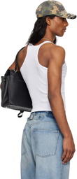 Ashley Williams White 'Care' Tank Top