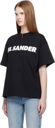 Jil Sander Black Logo T-Shirt
