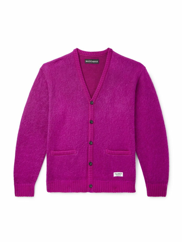 Photo: Wacko Maria - Knitted Cardigan - Pink